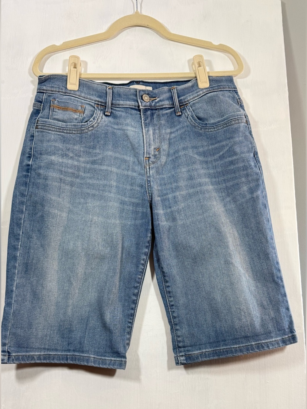 Levi's Light Blue Denim Jean Shorts